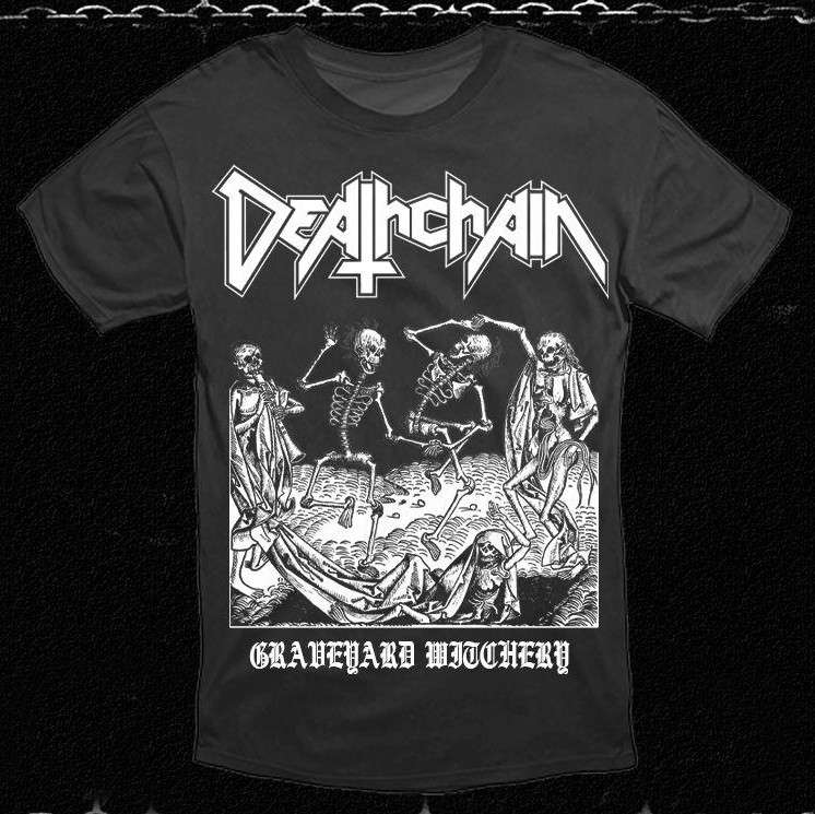 Deathchain - T-shirt Graveyard Witchery