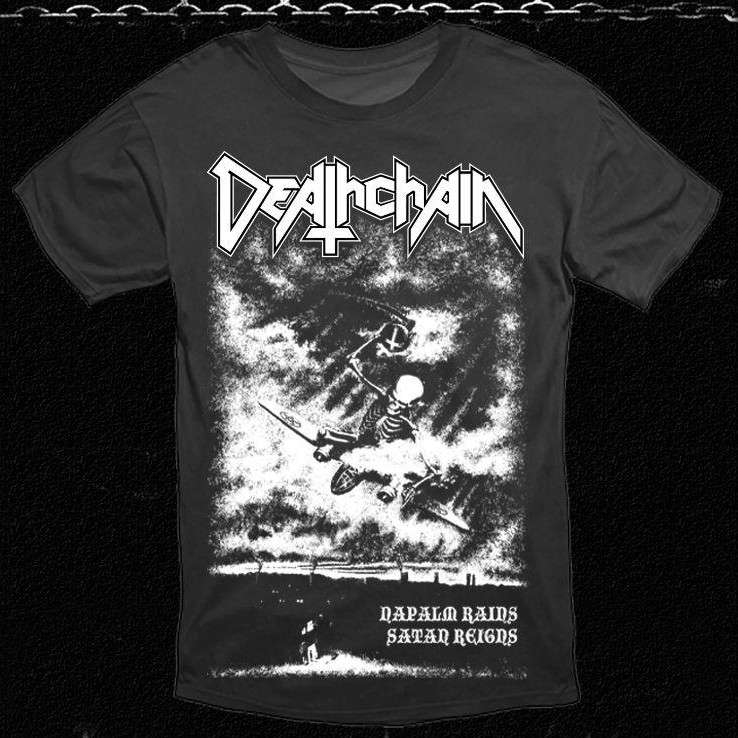 Deathchain - T-shirt Napalm Satan
